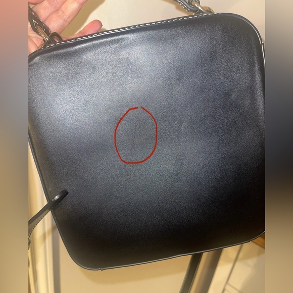 Love Moschino Faux Leather Embroidered Crossbody/Shoulder Bag *Minor Flaws* - Picture 10 of 16